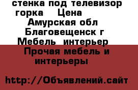 стенка под телевизор(горка) › Цена ­ 6 000 - Амурская обл., Благовещенск г. Мебель, интерьер » Прочая мебель и интерьеры   